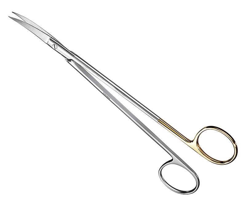 Suture-/gum scissors