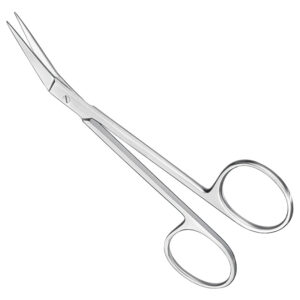 Suture-/gum scissors