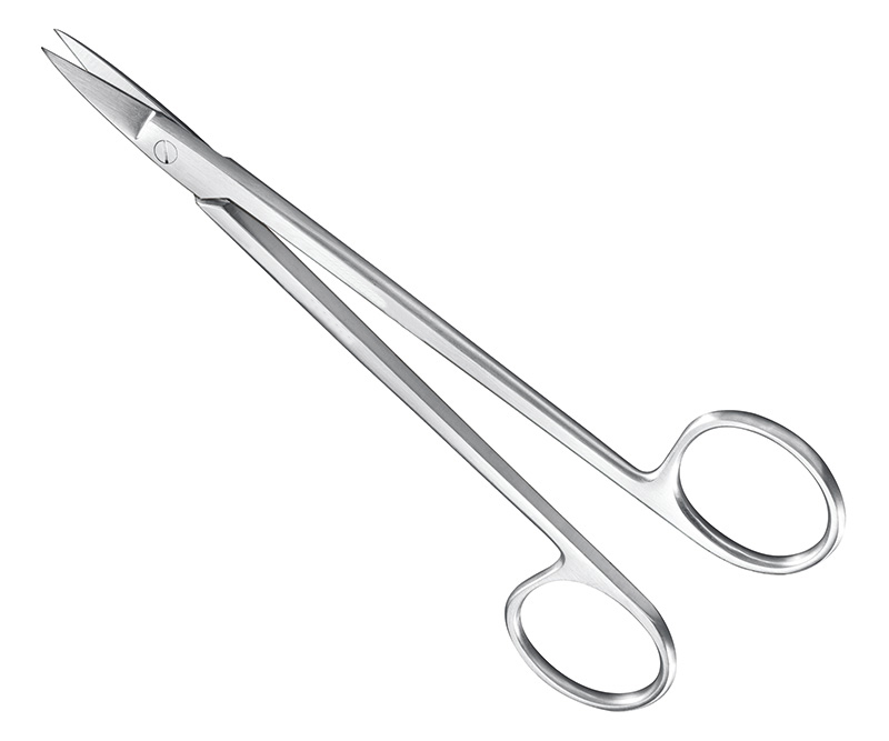 QUINBY, suture-/gum scissors