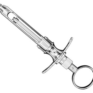 Cartridge syringe, ring handle
