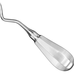 FLOHR, root elevator, angled, size 3