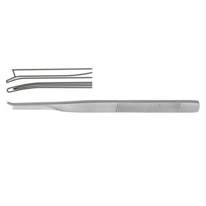 Silver Chisel Left Curved