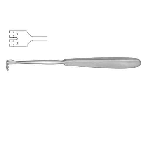 Klapp Retractor 4 Blunt