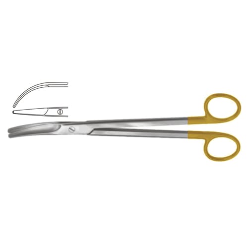 TC Parametrium Hysterectomy Scissor - Image 2
