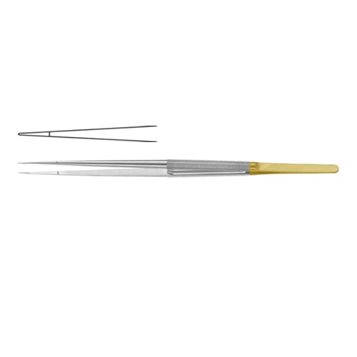Diam-n-Dust™ Straight Micro Ring Forcep with Short Platform