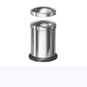 Methot Cotton Dispenser With Lid
