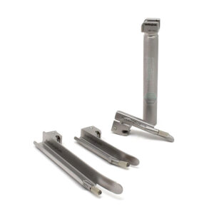 Deluxe Quality Laryngoscope Set Miller Type with LED Bulb